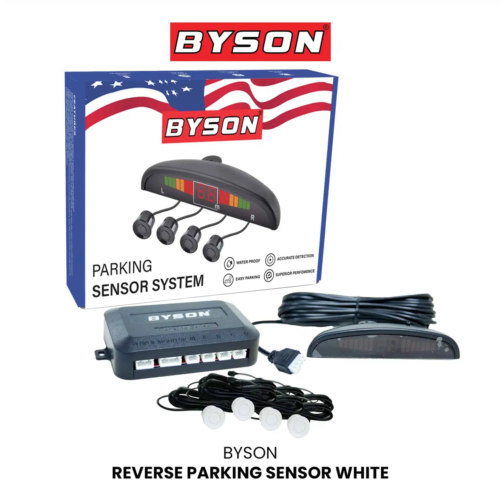 Byson Reverse Parking Sensor-designed to make reversing and parking effortless - Image 3
