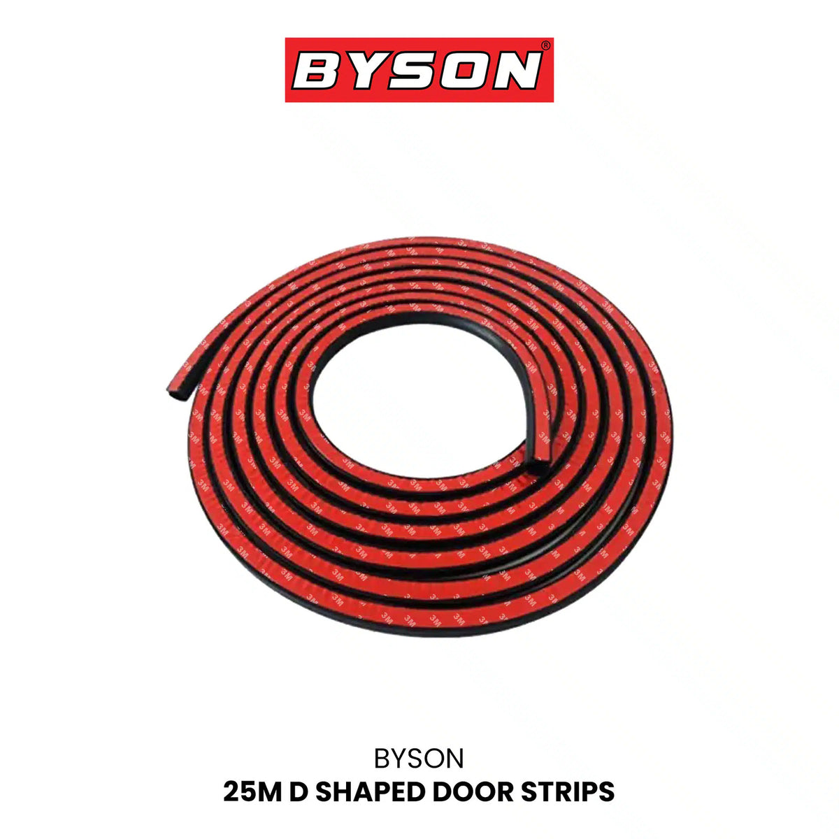 BYSON D SHAPED DOOR STRIPS