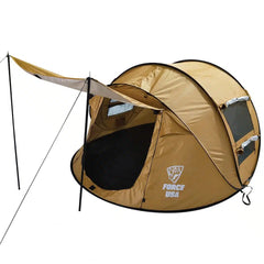 FORCE USA POP-UP TENT FOR OUTDOOR ADVENTURES.