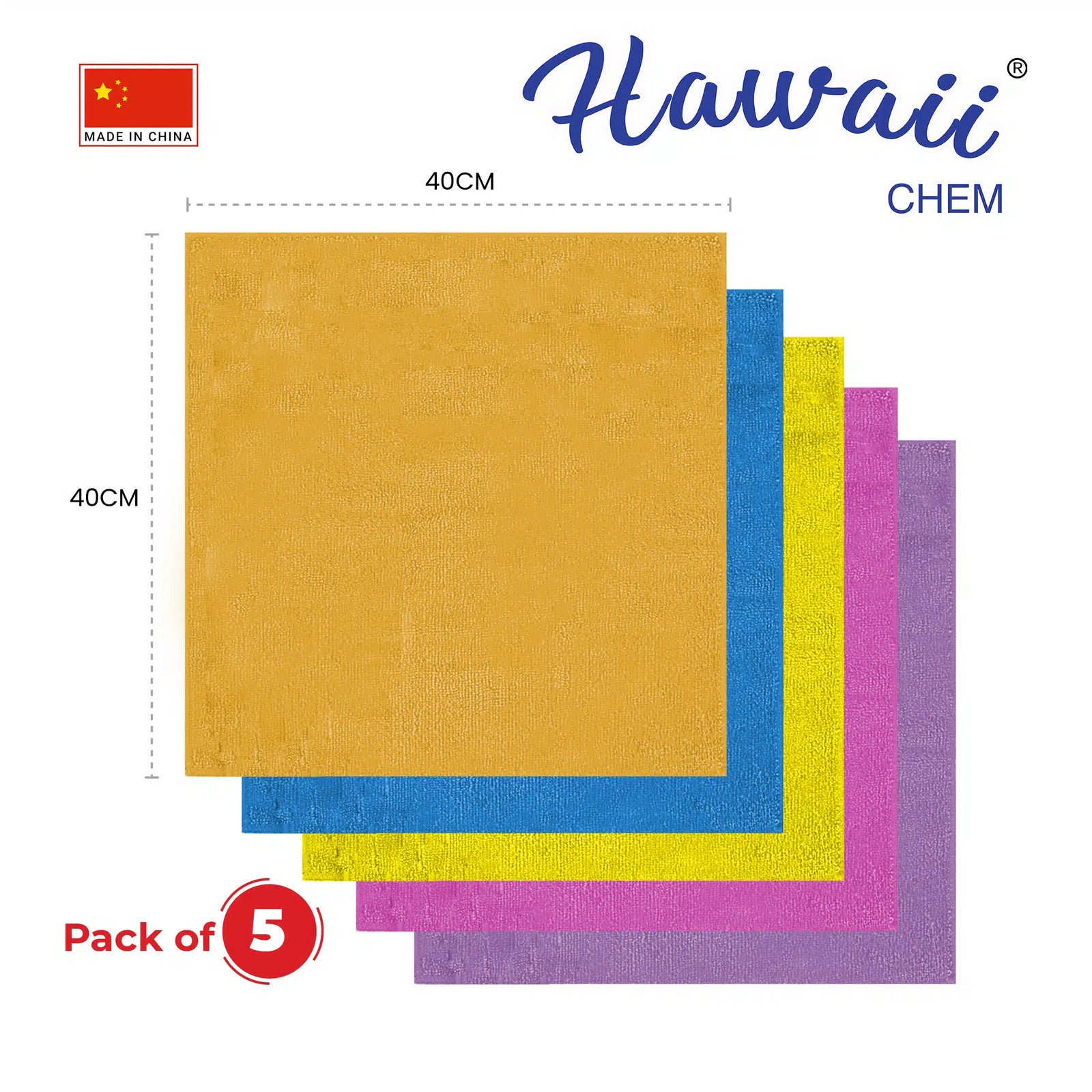 HAWAII 5 PEICES MICROFIBER CLOTH - Image 5