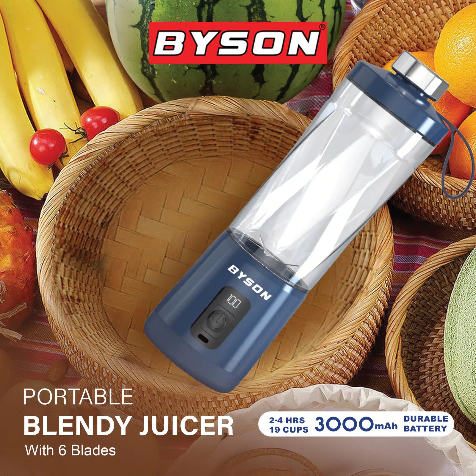 BYSON PORTABLE BLENDY JUICER - Image 4