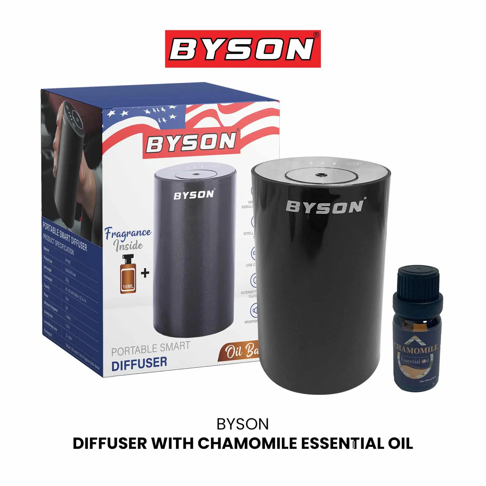 BYSON DIFFUSER WITH ESSENTIAL OIL a perfect blend of elegance and functionality. - Image 6