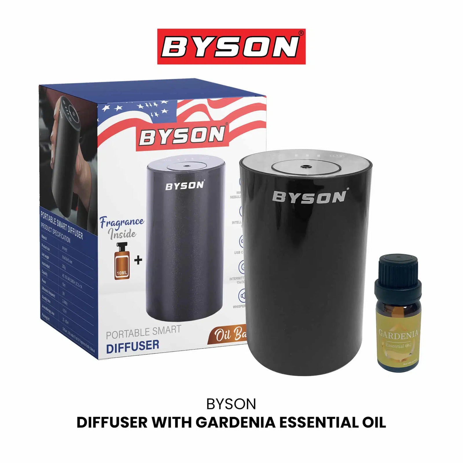 BYSON DIFFUSER WITH ESSENTIAL OIL a perfect blend of elegance and functionality. - Image 7