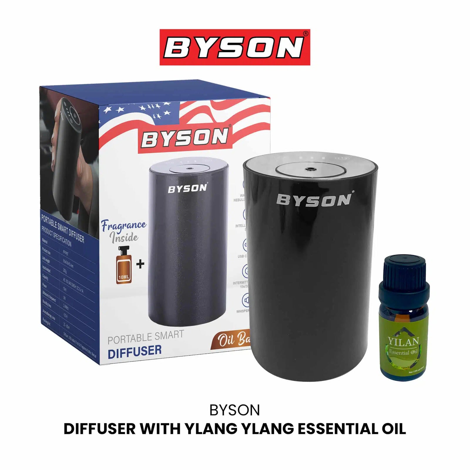 BYSON DIFFUSER WITH ESSENTIAL OIL a perfect blend of elegance and functionality. - Image 10