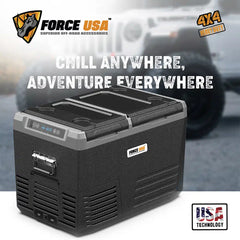 FORCE USA Portable Dual Zone Fridge 45L: Battery Protection - Image 3