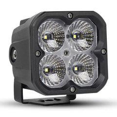FORCE USA 3-IN-1 COMPACT CUBE DRIVING LUMA LIGHT FLOOD- WHITE