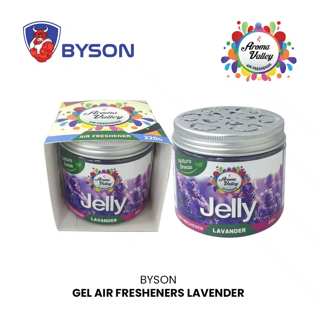 BYSON GEL AIR FRESHENER-LAVENDER - Image 4