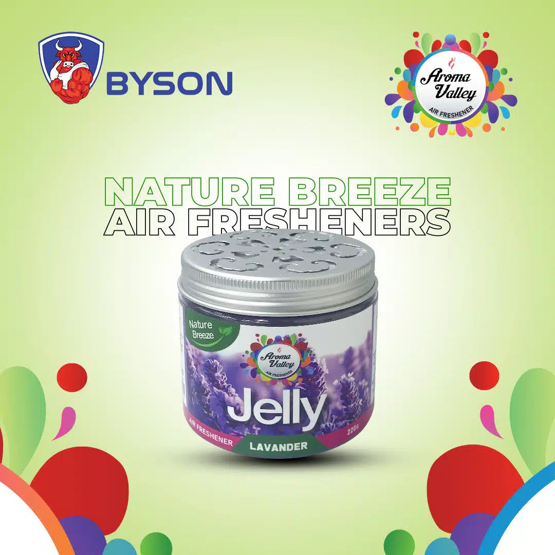 BYSON GEL AIR FRESHENER-LAVENDER - Image 3