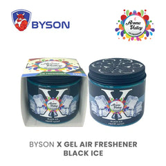 BYSON X GEL AIR FRESHENER-BLACK ICE-LONG-LASTING FRESHNESS FOR EVERY SPACE! - Image 4