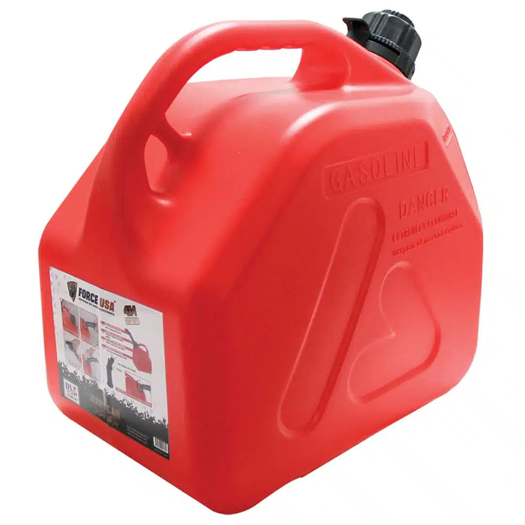FORCE USA PLASTIC JERRY CAN - 10-Liter