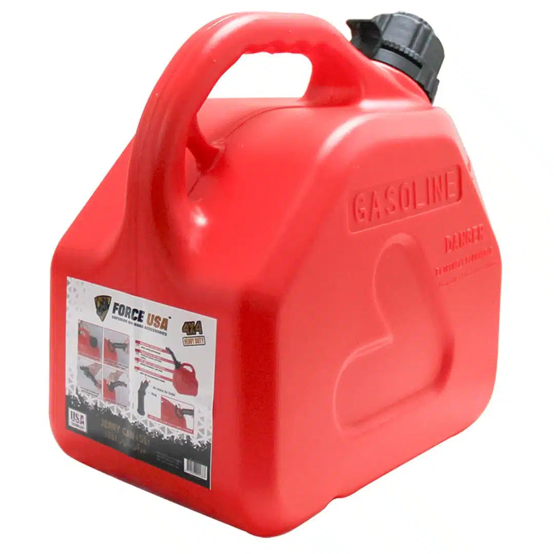 FORCE USA PLASTIC JERRY CAN-5-Liter