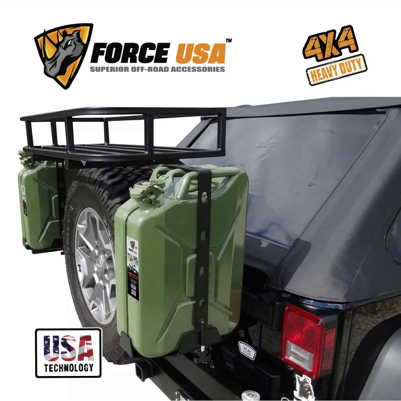 FORCE USA STEEL JERRY CAN � - Image 2