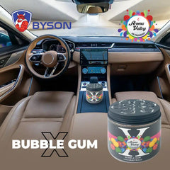 BYSON X GEL AIR FRESHENER-BUBBLE GUM-LONG-LASTING FRESHNESS FOR EVERY SPACE! - Image 2