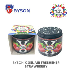 BYSON X GEL AIR FRESHENER-STRAWBERRY-LONG-LASTING FRESHNESS FOR EVERY SPACE! - Image 4