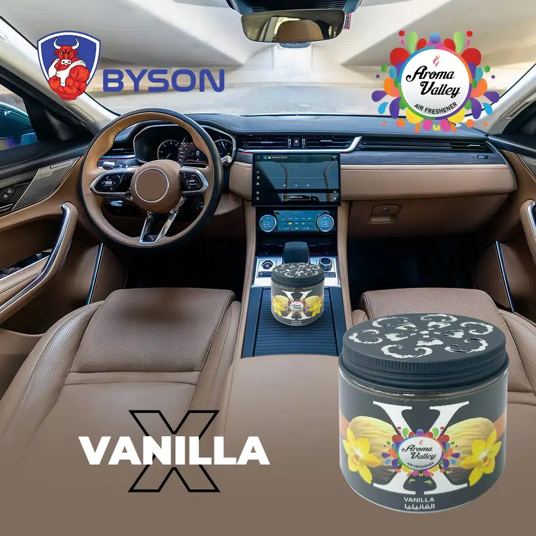 BYSON X GEL AIR FRESHENER-VANILLA-LONG-LASTING FRESHNESS FOR EVERY SPACE! - Image 2