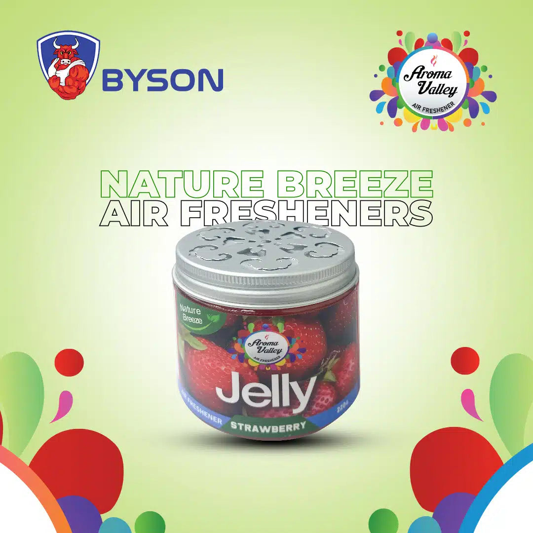 BYSON GEL AIR FRESHENER-STRAWBERRY - Image 3