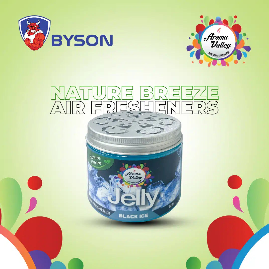 BYSON GEL AIR FRESHENER-BLACK ICE - Image 3