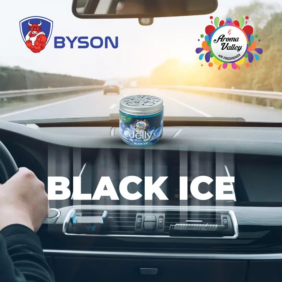 BYSON GEL AIR FRESHENER-BLACK ICE - Image 2