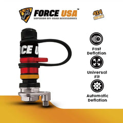 FORCE USA Rapid Deflation Valves (Short)-4-Piece Set - Image 2