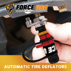 FORCE USA Rapid Deflation Valves (Short)-4-Piece Set - Image 3
