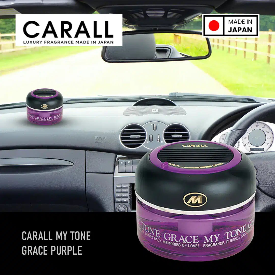 CARALL My Tone Grace Gel Car Air Freshener-Purple-110ml - Image 3