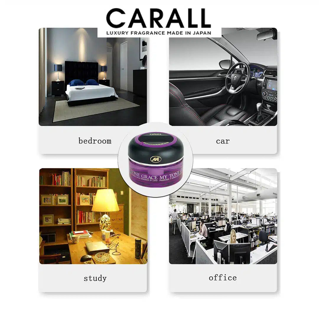 CARALL My Tone Grace Gel Car Air Freshener-Purple-110ml - Image 4