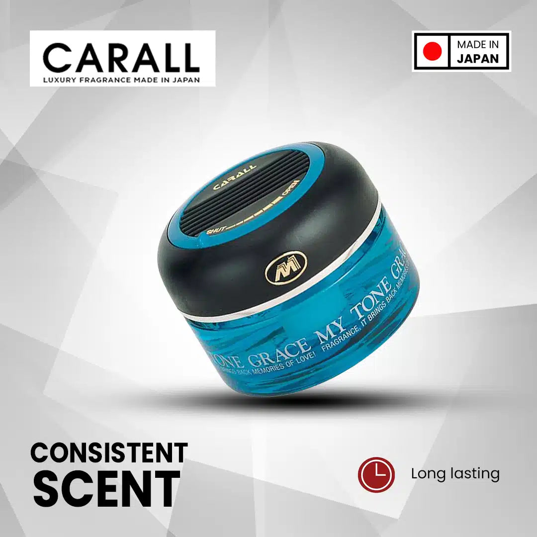 CARALL My Tone Grace Gel Car Air Freshener-Blue-110ml - Image 5