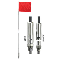 FORCE USA Offroad Red Flag Red Pole