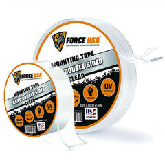 FORCE USA Clear Acrylic Double Sided Tape Heavy Duty 10MM*20M