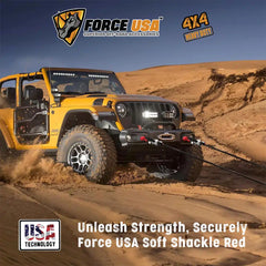 FORCE USA Soft Shackle-Red - Image 4