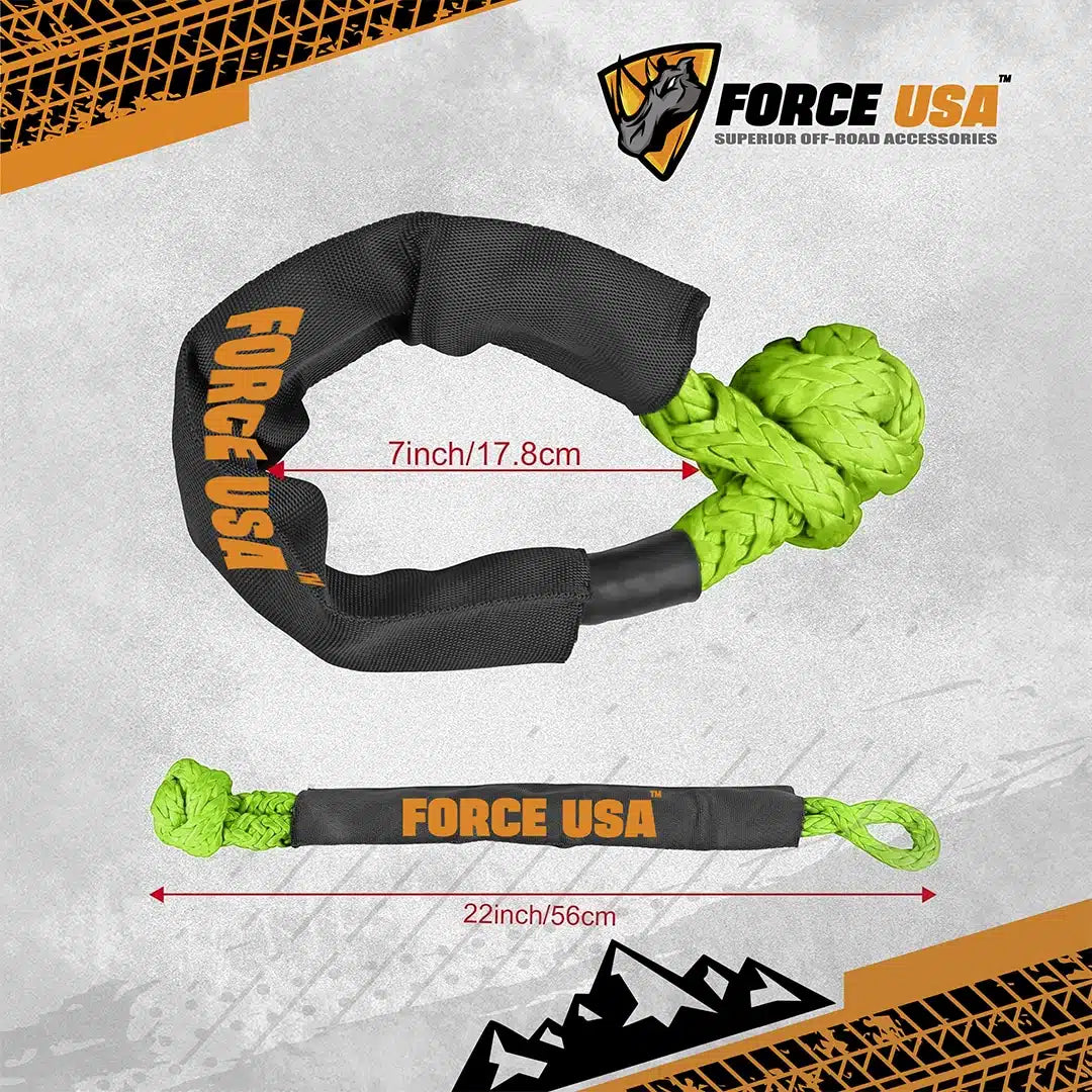 FORCE USA Soft Shackle-Green - Image 2