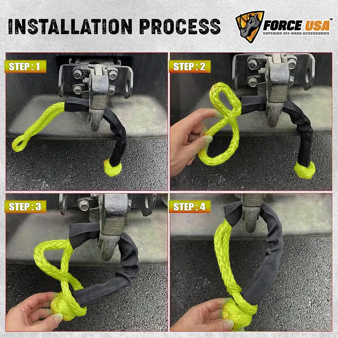 FORCE USA Soft Shackle-Green - Image 3