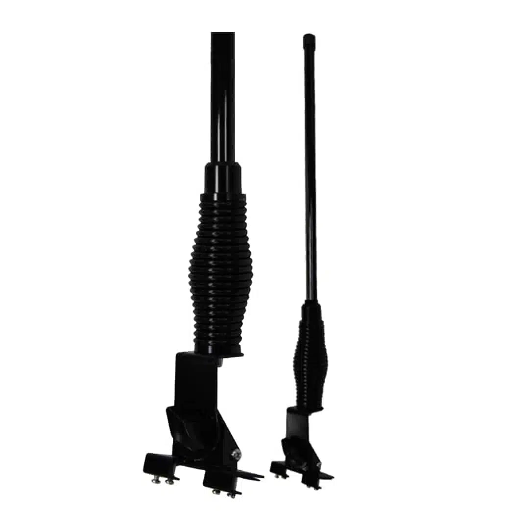 BLACK DECORATION ANTENNA 43 CM WITH ROTARY BASE