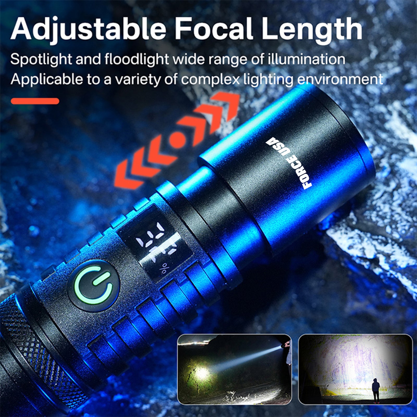 Force USA Telescopic Flashlight - Image 5
