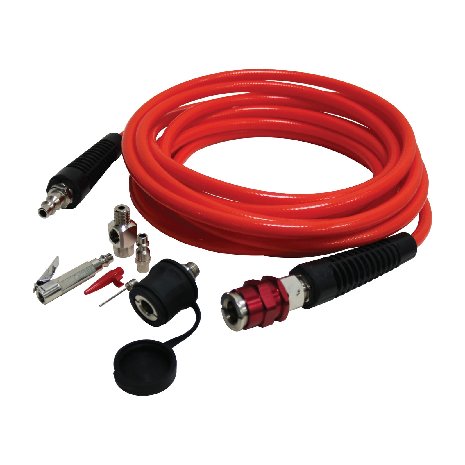 FORCE USA Inflation Kit-Heavy-Duty Air Pump & Accessories for Tires