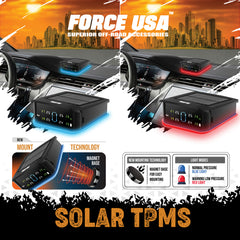 Force USA Solar TPMS-Wireless Tire Pressure Monitoring System with Real-Time - Image 4