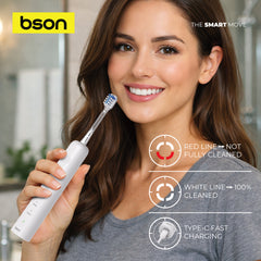 AI Smart Gyroscopic Toothbrush – 12x Whitening, 4 Cleaning Modes, 40° Vibro- sonic, Gyroscopic Function, Wake-Up Call, Travel Lock & Case, Long Battery, 26,400 SPM, IPX7 Waterproof
