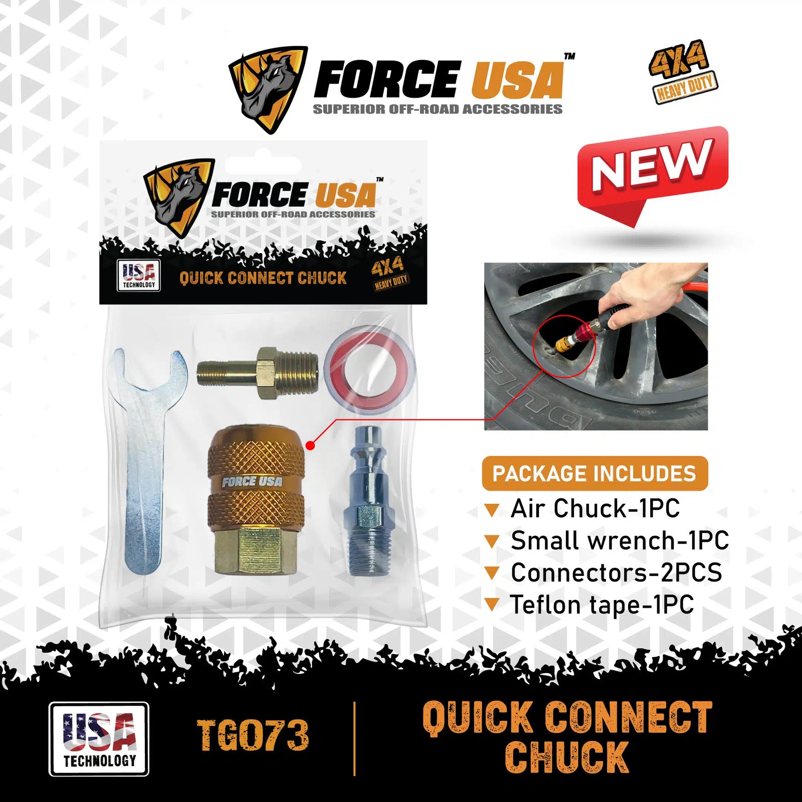 Force USA-Quick Connect Chuck - Image 2
