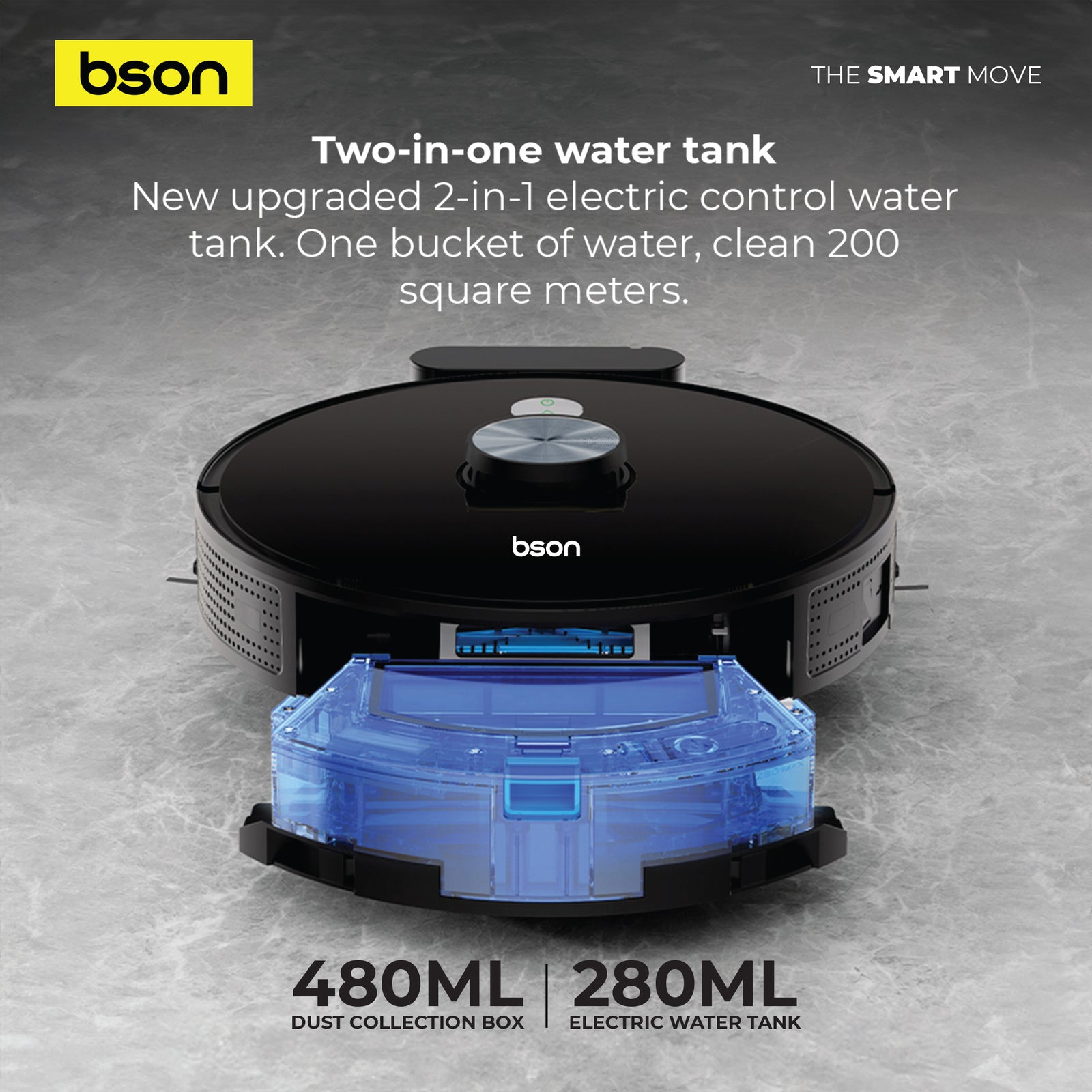 Bson Laser Intelligent Robot Vacuum Cleaner - Image 5