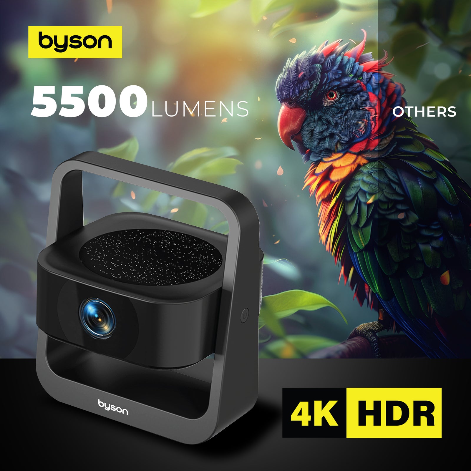 Bson Aurora Smart Home Projector 5G WiFi - Image 5