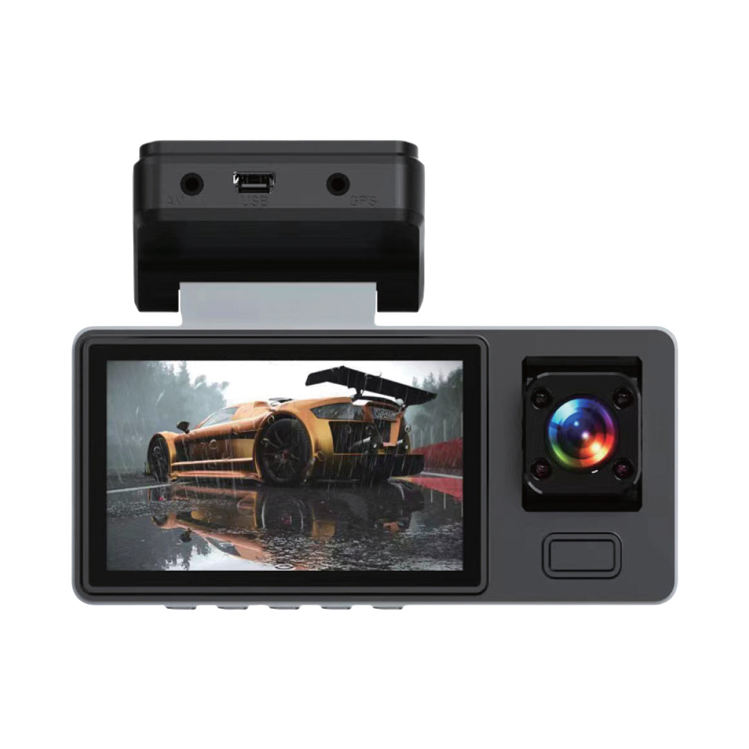 Bson Tri-Vision Dash Cam – 3-Channel Camera with 1080P Front