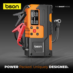 Bson Turbo Jump Starter with Air Inflator – 6-in-1 Emergency Kit - Image 4