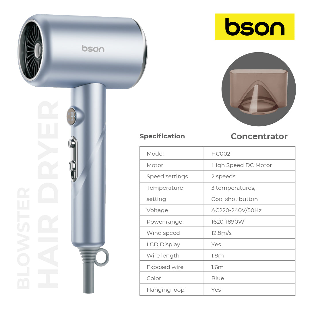 Bson Blowster Hair Dryer - Image 7