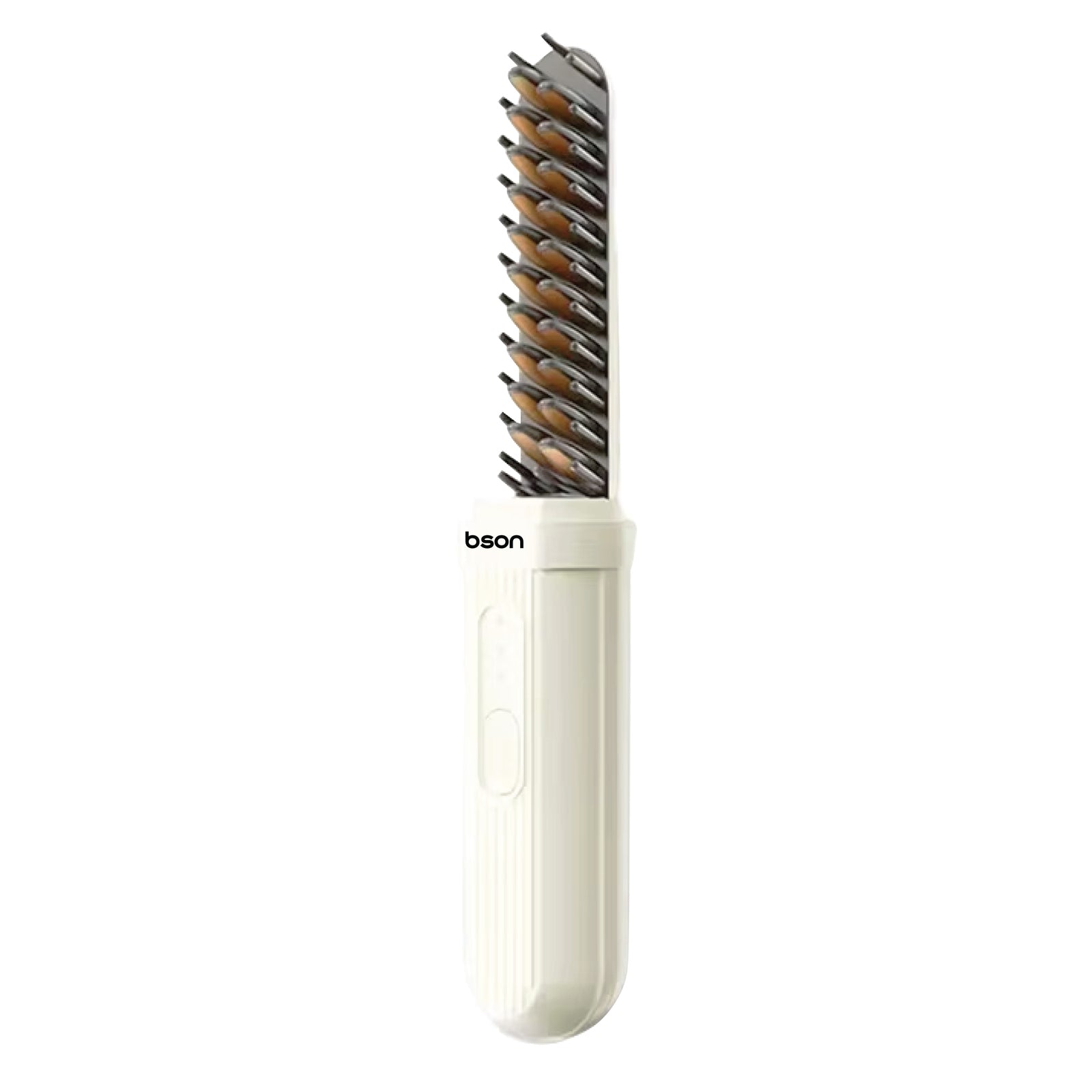 Bson 2-in-1 Hair Comb – Cordless Hair Straightener & Curler with 3 Heat Settings