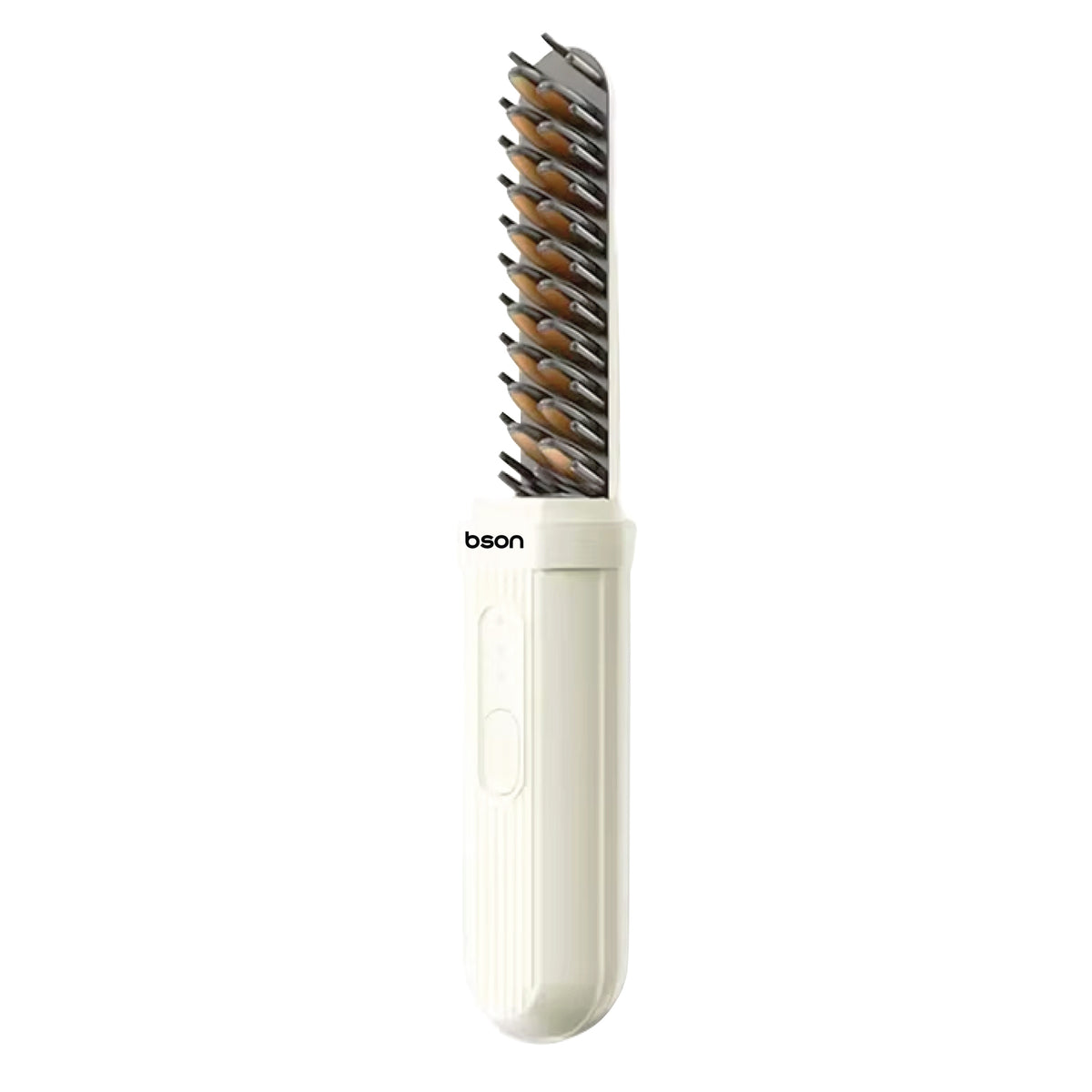 Bson 2-in-1 Hair Comb – Cordless Hair Straightener & Curler with 3 Heat Settings