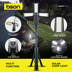 Bson Multi-Function Solar Camp Light – 4800 Lumens - Image 3