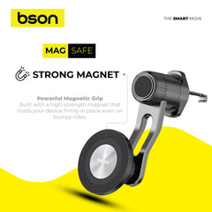 Bson Titan Grip Phone Holder – Strong MagSafe Magnetic Mount - Image 4