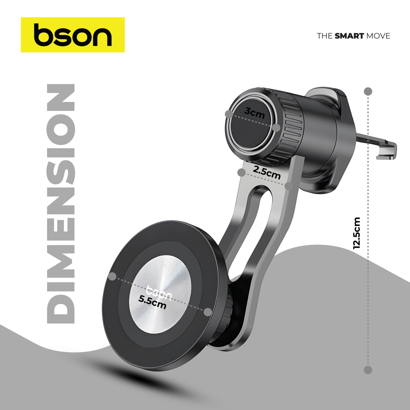 Bson Titan Grip Phone Holder – Strong MagSafe Magnetic Mount - Image 6