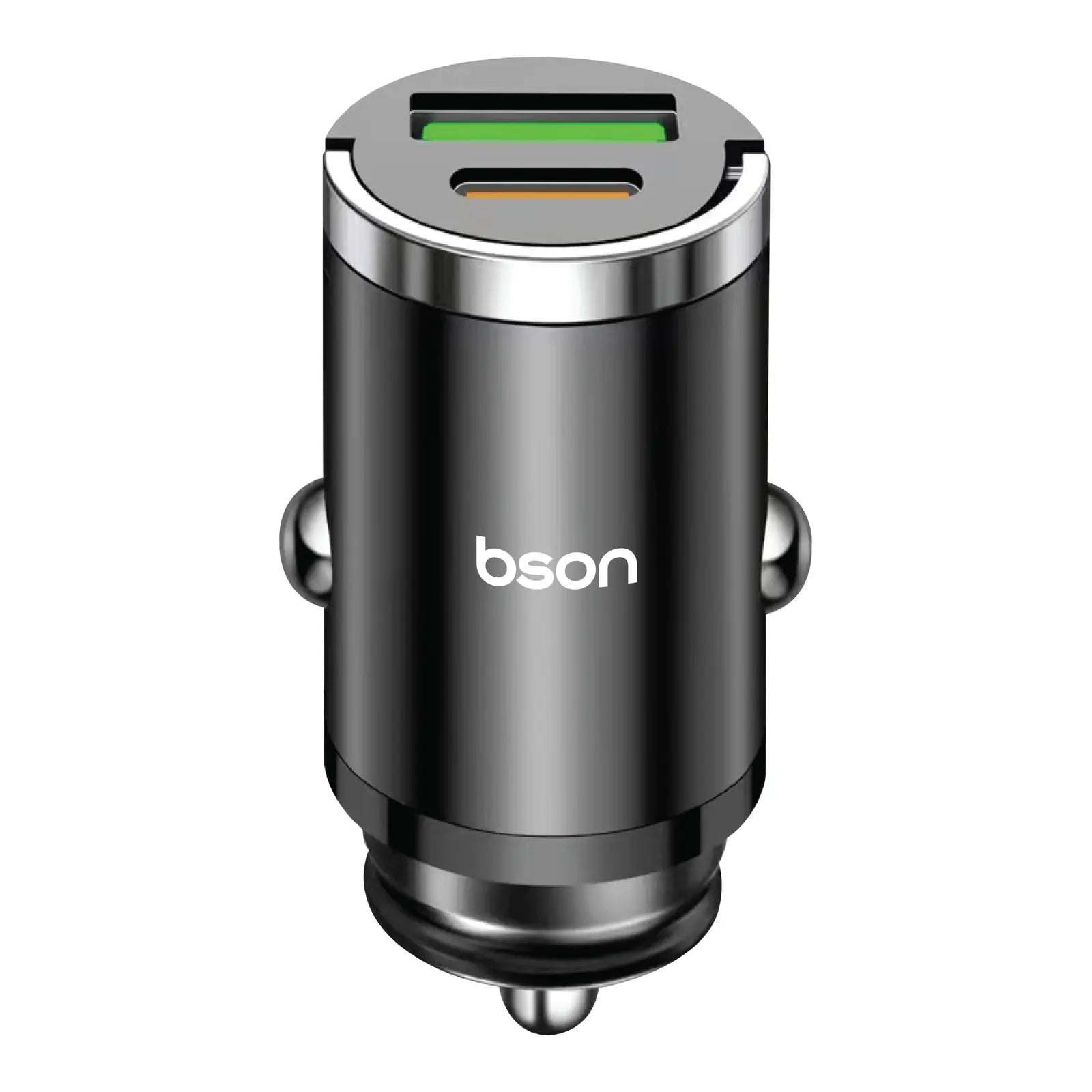 Bson 53W Super Fast Car Charger – 5X Fast Charging with Dual USB Ports (USB-A &