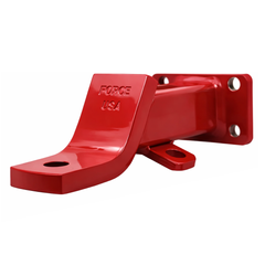 Bracket Hook Medium With Side Hole Bent-Red